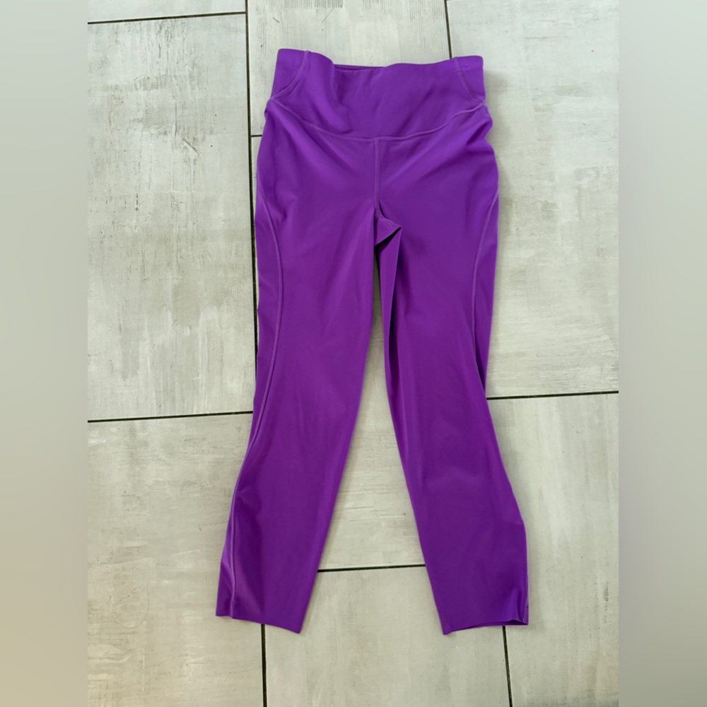 Lululemon bright purple leggings size 6